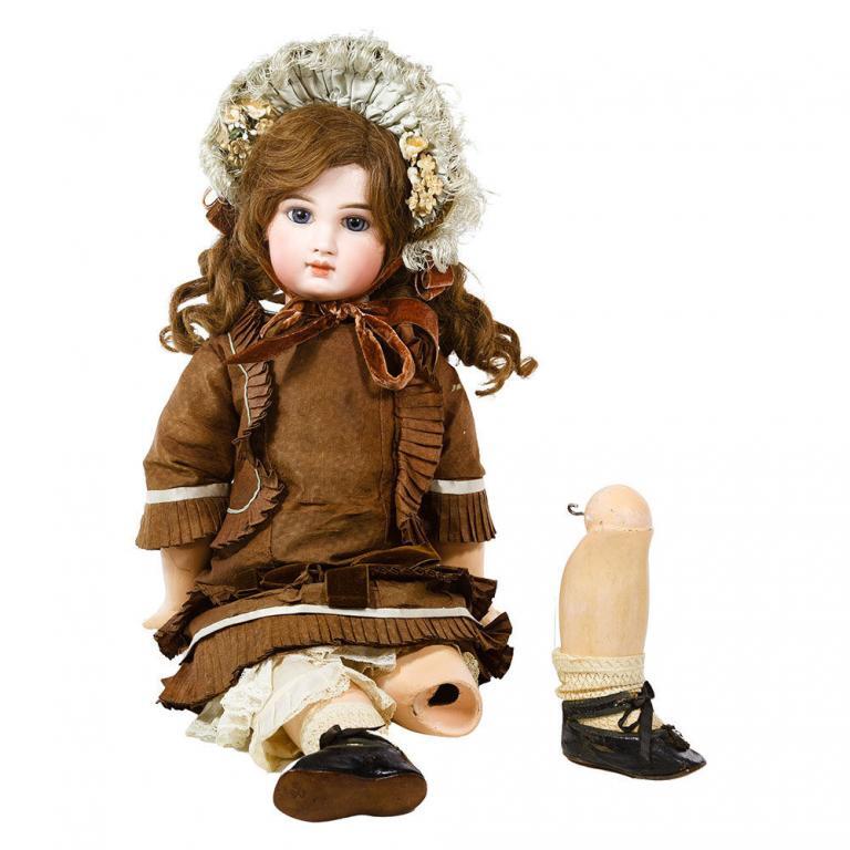 Incised Jumeau Depose Bebe French Bisque Doll