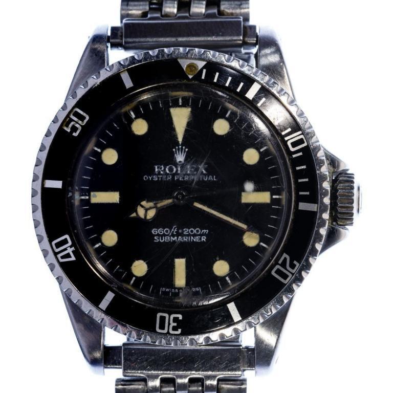 Rolex #5513 Submariner Stainless Steel Watch