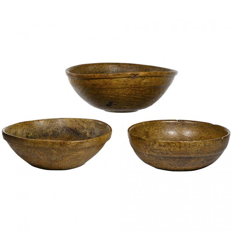 Burl Wood Bowl Assortment