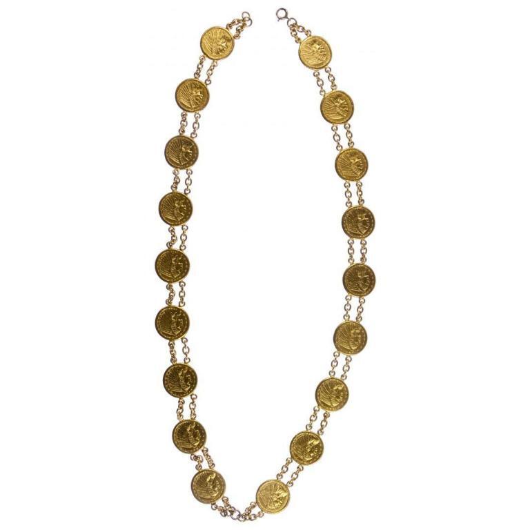 US Indian $2 1/2 Gold Coin Necklace