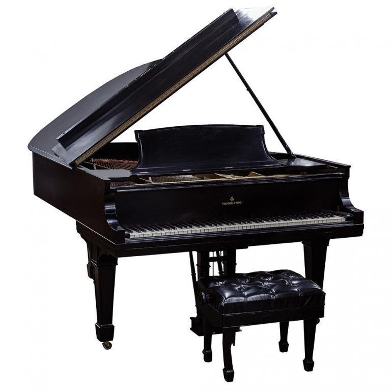 Steinway & Sons Salon Grand Piano and Bench