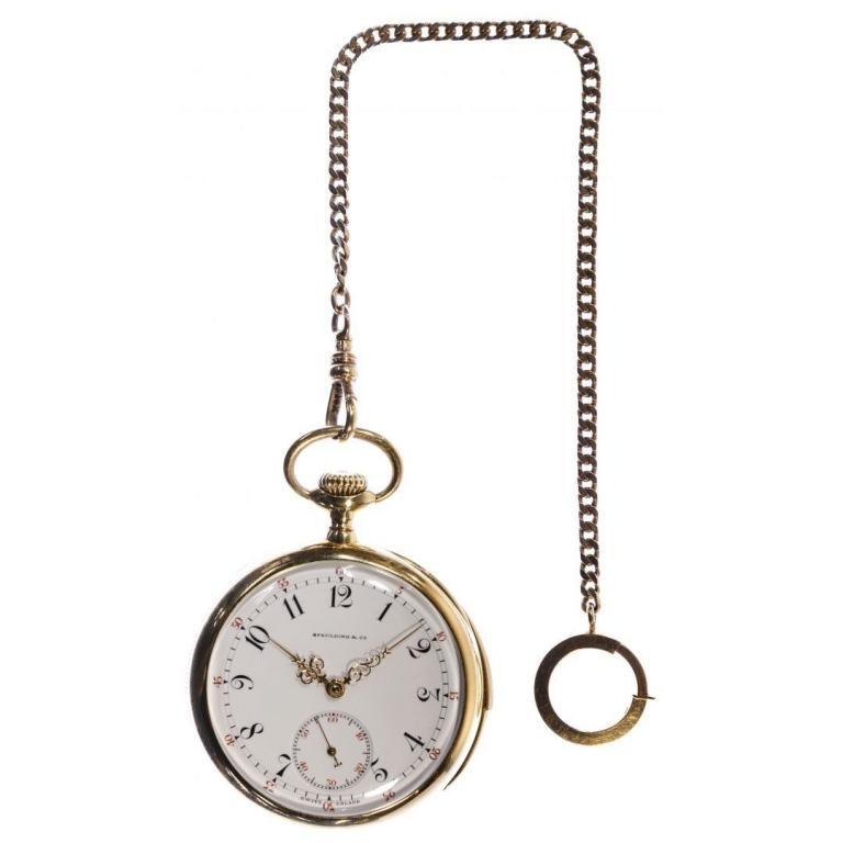 Patek Philippe 18k Gold Minute Repeater Pocket Watch