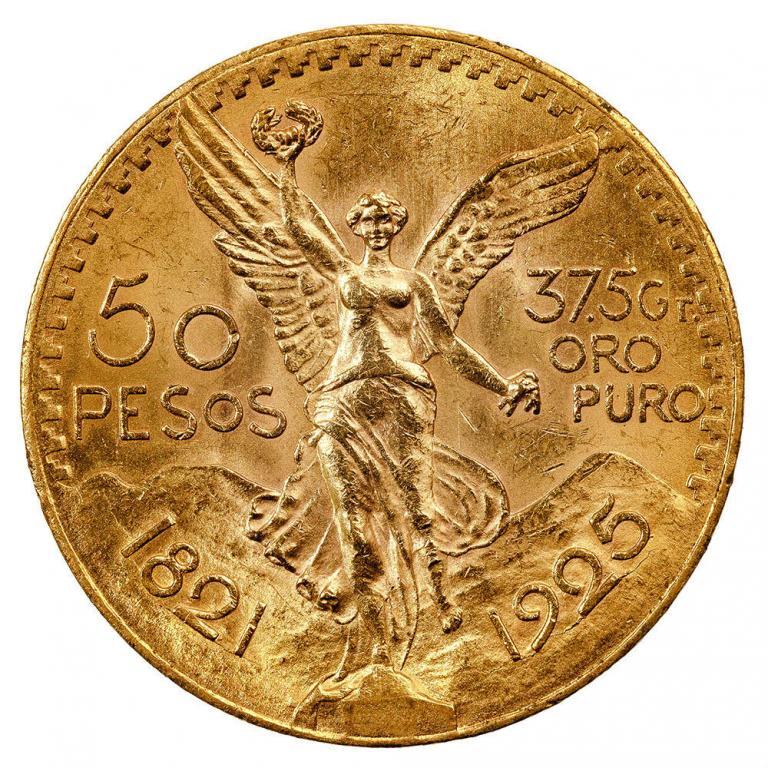 Mexico 50 Pesos Gold