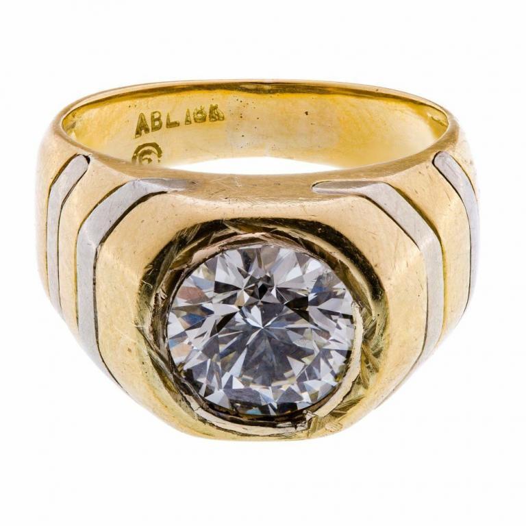 ABL 18k Gold and Diamond Ring