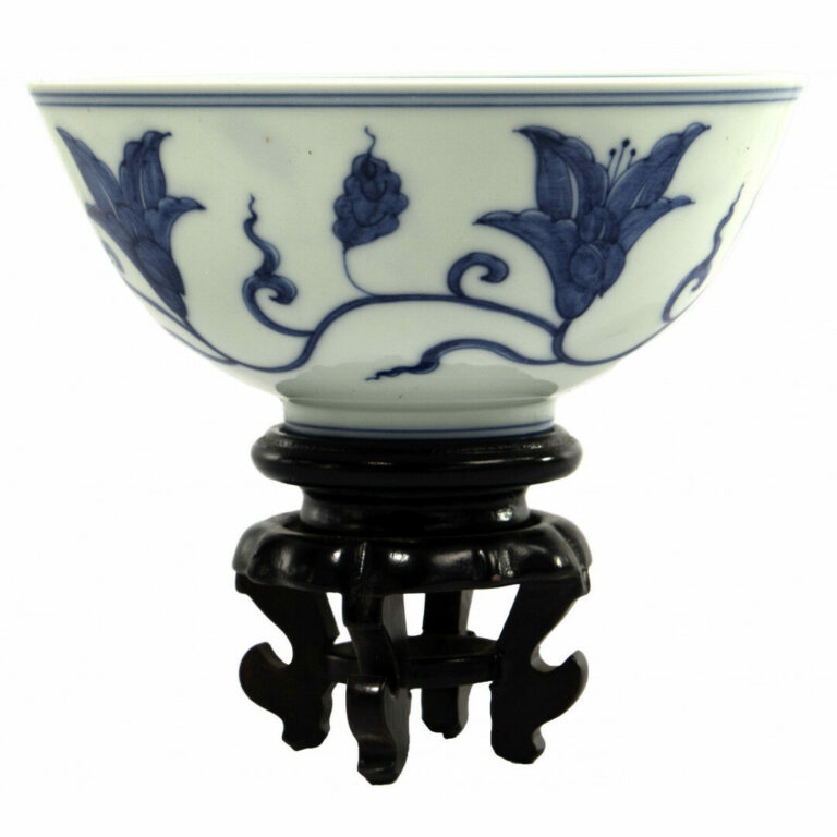 Chinese Blue and White Porcelain Bowl