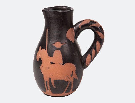 Pablo Picasso Picador Ceramic Pitcher