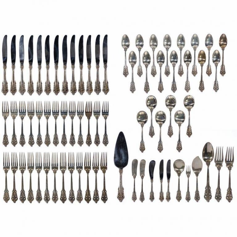 Wallace Grand Baroque Sterling Silver Flatware